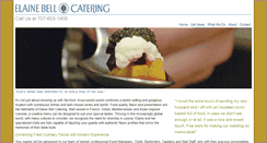 Desktop Screenshot of elainebellcatering.com